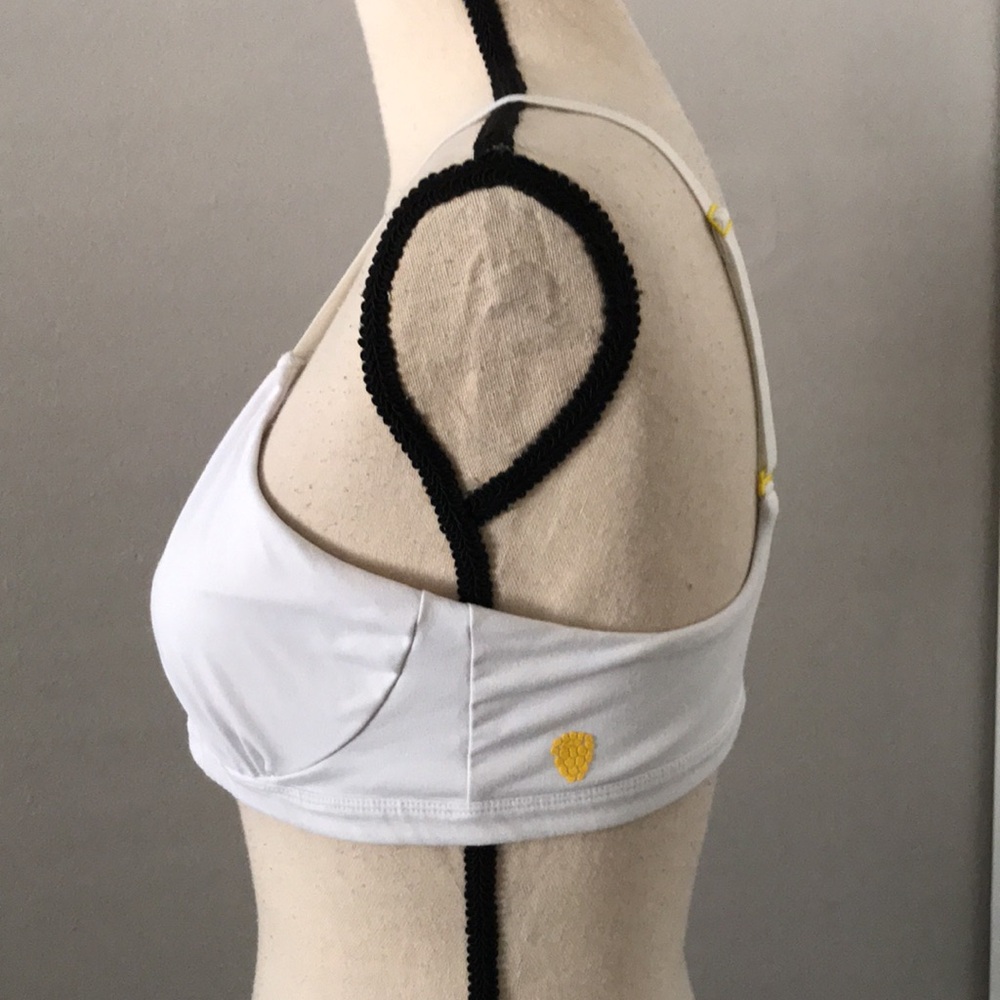YELLOWBERRY White Women's Bralette | XL - Picture 8 of 13